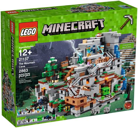 Б/У и уценка Конструктор LEGO Minecraft 21137 Горная пещера, 2863 дет ...