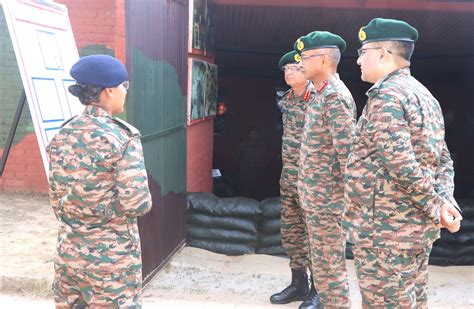 Army Commander Reviews Operational Preparedness Of Military Formations