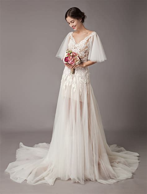 Boho Wedding Dress With Sleeves A Trendy And Comfortable Choice The FSHN