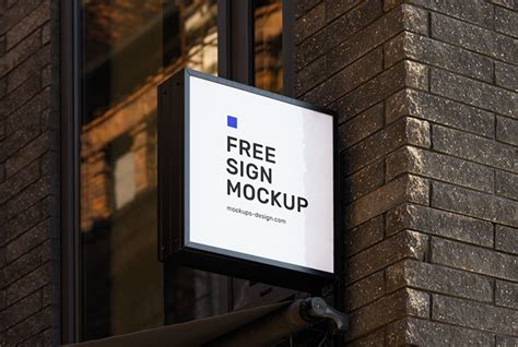 Street vertical signs mockup - Mockups Design