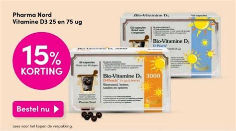 Pharma Nord Vitamine D En Ug Aanbieding Bij Da Folders Nl