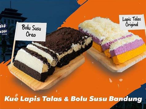 Daftar Harga Menu Delivery Kue Lapis Talas Bolu Susu Bandung Tip Top