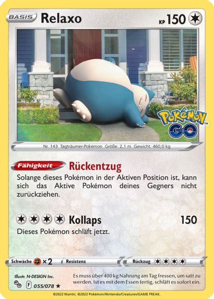 Bestelle Jetzt Relaxo Pokemon Go Holo Rare Bei Geco