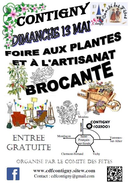 Foire aux Plantes et Ã l Artisanat Brocante à Contigny Vide greniers 3