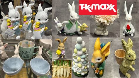 TK MAXX TJ MAXX EASTER DECOR 2024 YouTube