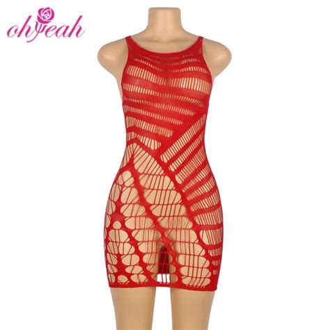 Gorgeous Solid Black Hollow Out Plus Size Women Sexy Bodystocking Lingerie Sexy Lingerie And