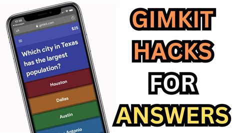 Gimkit Hacks For Answers Ethical Hacks For Quiz Domination