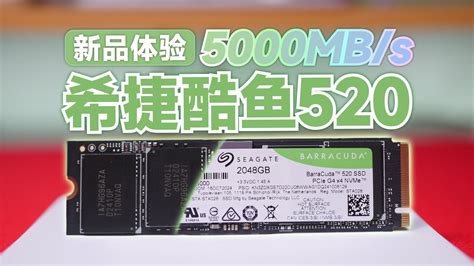 合理的擴容利器－希捷酷魚520 PCIE4.0 固態硬碟 ｜ Seagate BarraCuda 520 Solid Drive - YouTube