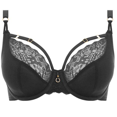 Freya Temptress Plunge Bra Black Aa400102blk Poinsettia