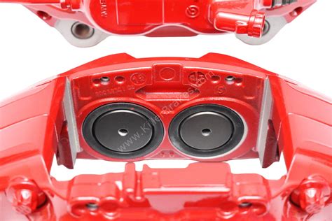 Front M Performance Red Calipers 4pot 348x36mm Brembo 34116891283