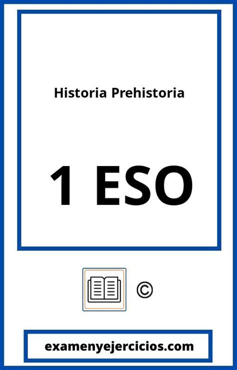 Examen Historia Eso Prehistoria 26505 Hot Sex Picture