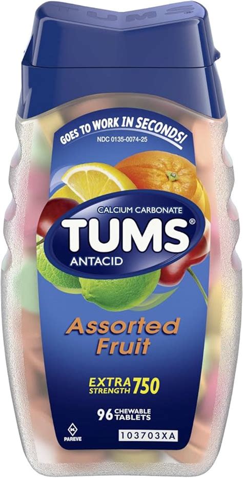 Tums Antacid Sugar Free Chewable Tablets Melon Berry Shop 52 OFF