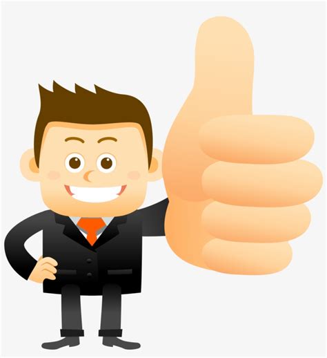 Clipart Happy Thumbs Up Thumbs Up Cartoon Png 1203x1203 Png