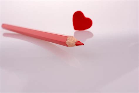 Heart Pencil Stock Photos, Images and Backgrounds for Free Download