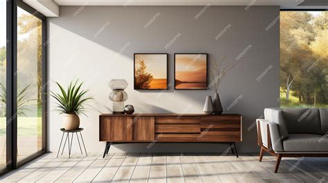 Premium Photo | Modern Living Room with Stylish Accents