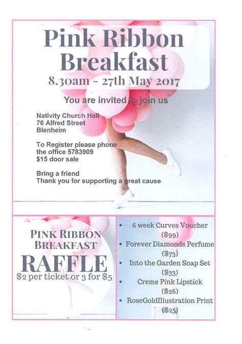 Pink Ribbon Breakfast Nativity Church