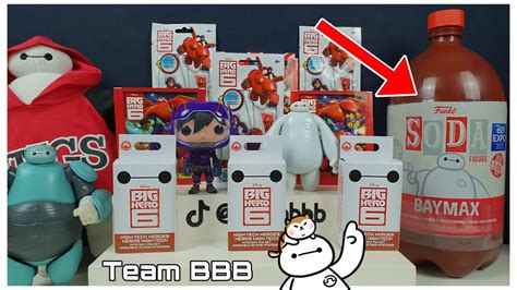 Big Hero Unboxing Special Baymax L Funko Soda Bottle High Tech