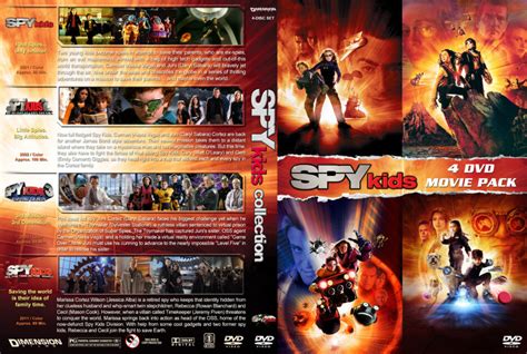 Spy Kids Collection R1 Custom DVD Cover & Labels - DVDcover.Com