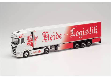 Herpa Scania Cs Hd K Hlkoffer Sattelzug Heide Logistik