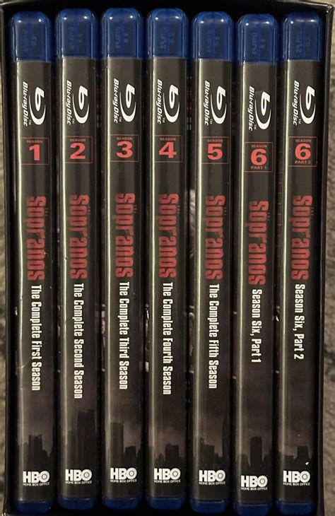 The Sopranos Complete Season Blu Ray Box Set Ebay