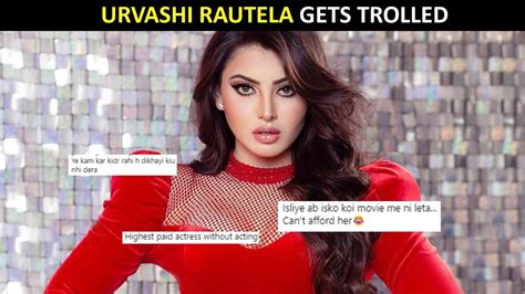 Rs Crore Per Minute Urvashi Rautelas Salary Becomes Talk Of Town