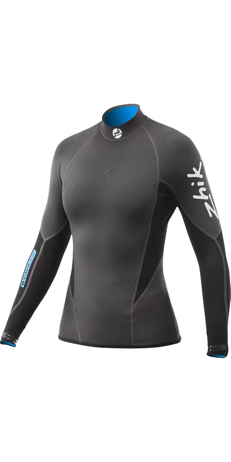 Zhik Womens Microfleece X 1mm Neoprene Top DTP0570W Wetsuits Rash