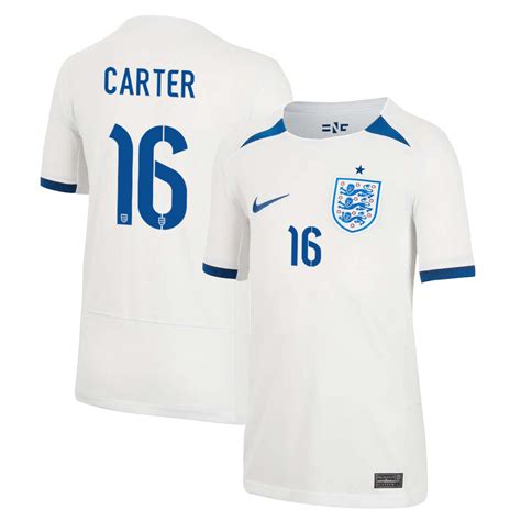 Jess Carter 16 England 1 Star Women's National Team 2023-24 World Cup ...