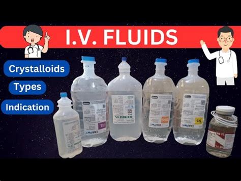 Types Of IV Intravenous Fluids For Beginners NS RL DNS 5D