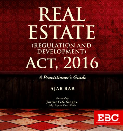 Real Estate Regulation And Development Act 2016