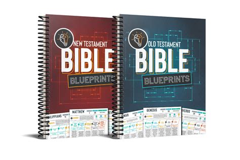 Bible Blueprints One Page Outlines For Each Book In The Old And New