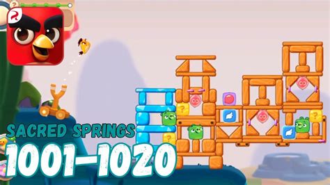 Angry Birds Journey Levels Sacred Springs Gameplay Part