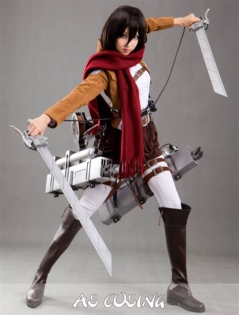 Mikasa Shingeki No Kyojin Cosplay