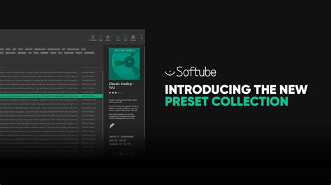 Softube Improves Your Workflow With New Preset Collection