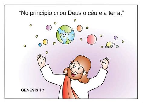 Versículo para decorar Gênesis 1 1 Estudos da bíblia para crianças