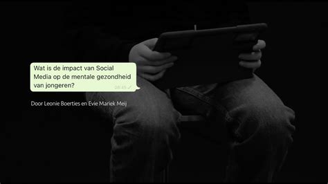 De Invloed Van Social Media Op De Mentale Gezondheid Van Jongeren Stichting Durf Te Vragen