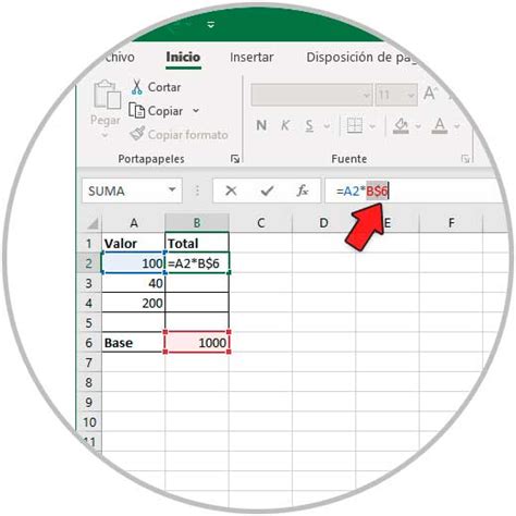 Como Poner Fija Una Celda En Excel Image To U