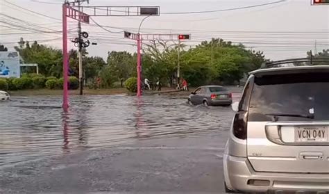 Fuertes Lluvias Dejan Anegaciones En Paraparal La Tarde De Este 15 May