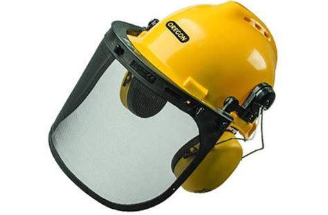 Oregon 563474 Chainsaw Safety Protective Helmet With Visor Combo Set