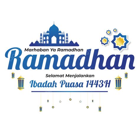 Gambar Selamat Menjalankan Ibadah Puasa 1443 H Marhaban Ya Ramadhan