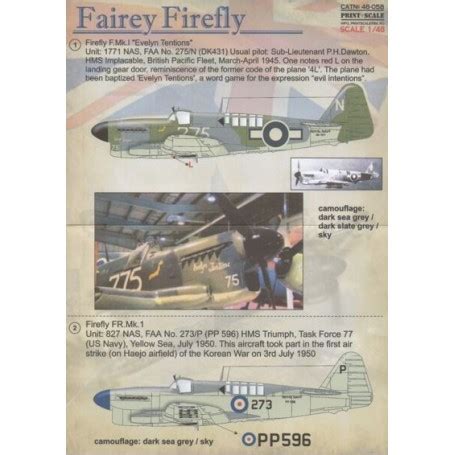 Fairey Firefly model kit - all the model kits at 1001hobbies