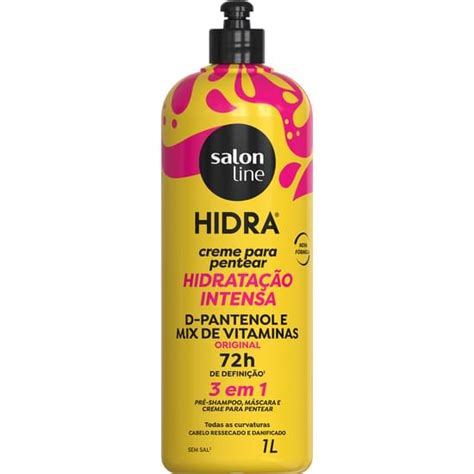 Bodegamix Creme De Pentear Salon Line Hidra Original 1l