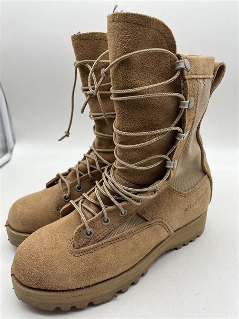 Belleville 790G GORE TEX Insulated Military Combat Boots Tan Size 4R