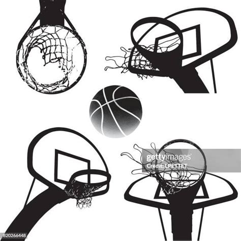 183 Basketball Hoop Outline Stock Photos, High-Res Pictures, and Images ...