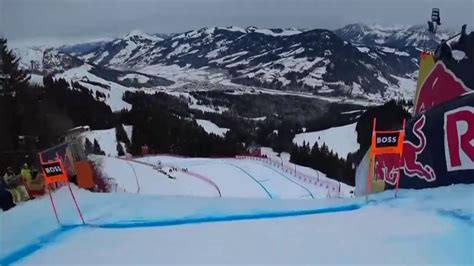 Abfahrt in Kitzbühel Kamerafahrt So bissig ist Streif 2024 mit