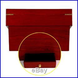 Galiner Cigar Humidor Box Cedar Wood Luxury Case With Humidifier