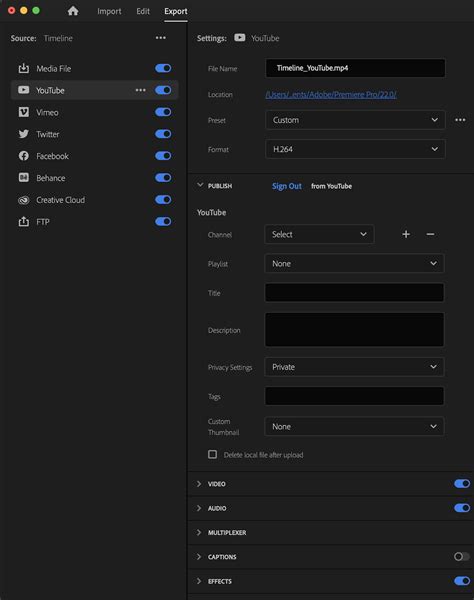 How To Export Video From Adobe Premiere Pro