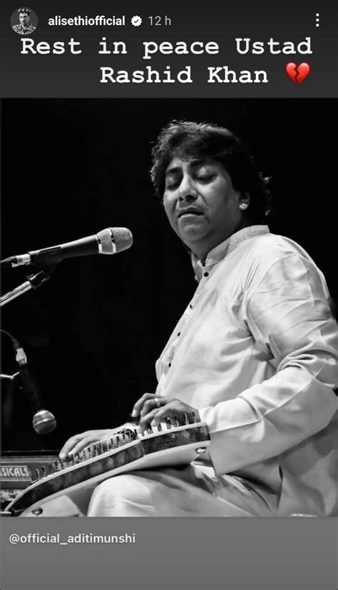 The Great Ustad Rashid Khan Passes Away At 55