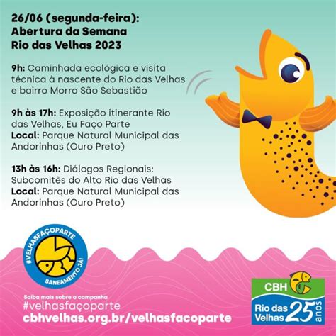 Vem A Semana Rio Das Velhas Cbh Rio Das Velhas Comit Da