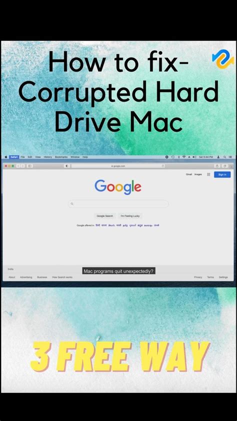 2021 FreeHow To Fix Corrupted Hard Drive Mac Recover Data From