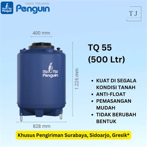 Promo Tandon Air Tanam Penguin Tq Liter Underground Tank Toren